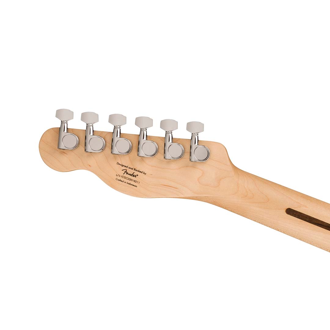 Squier Sonic® Telecaster®, Maple Fingerboard, Black Pickguard, Butterscotch Blonde - Image 7