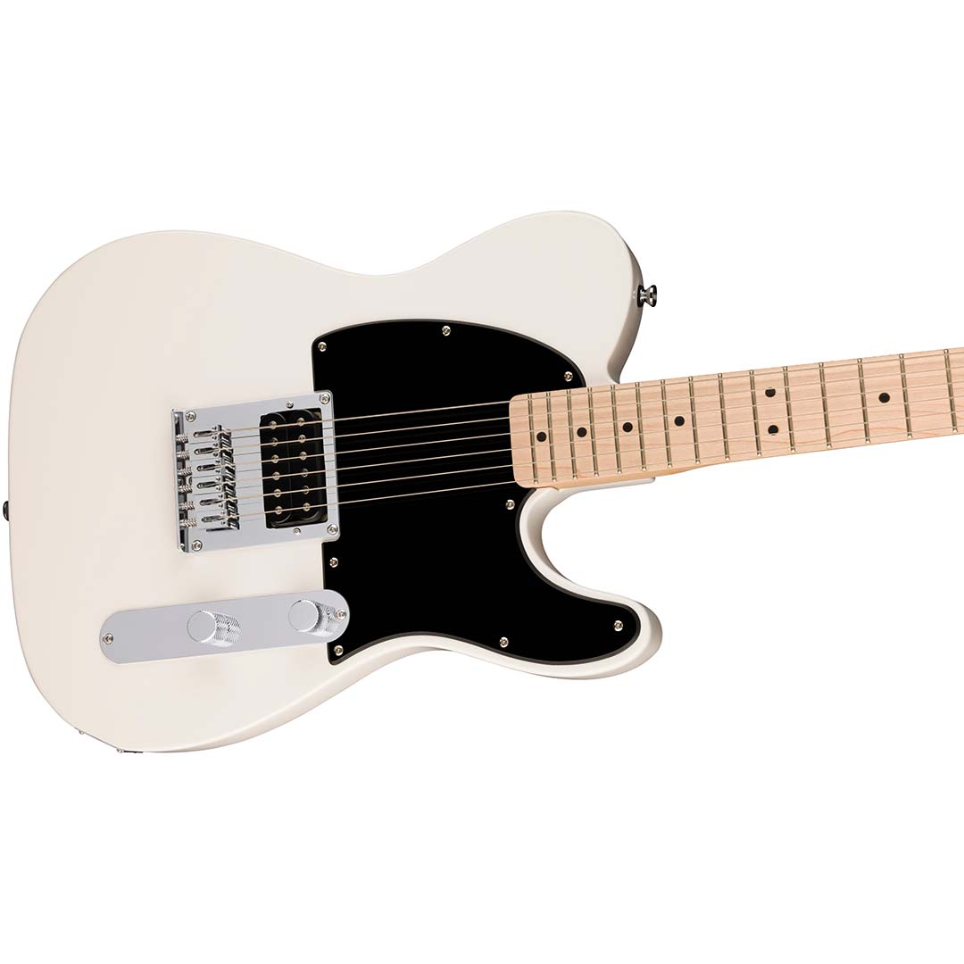 Squier Sonic® Esquire® H, Maple Fingerboard, Black Pickguard, Arctic White - Image 5