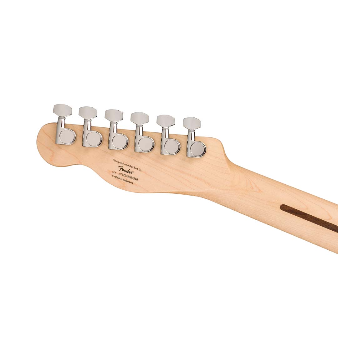 Squier Sonic® Esquire® H, Maple Fingerboard, Black Pickguard, Arctic White - Image 7