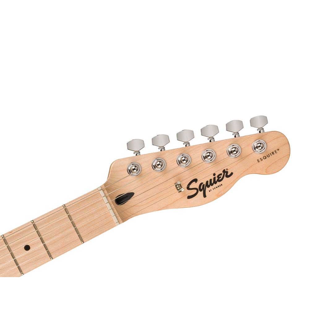Squier Sonic® Esquire® H, Maple Fingerboard, Black Pickguard, Arctic White - Image 6