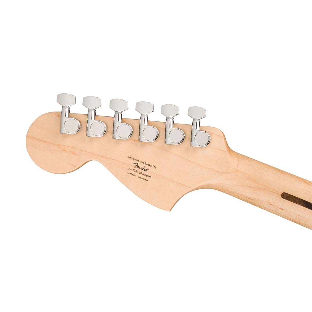 FSR Squier Sonic® Mustang®, Laurel Fingerboard, White Pickguard, Lime Green - Image 7