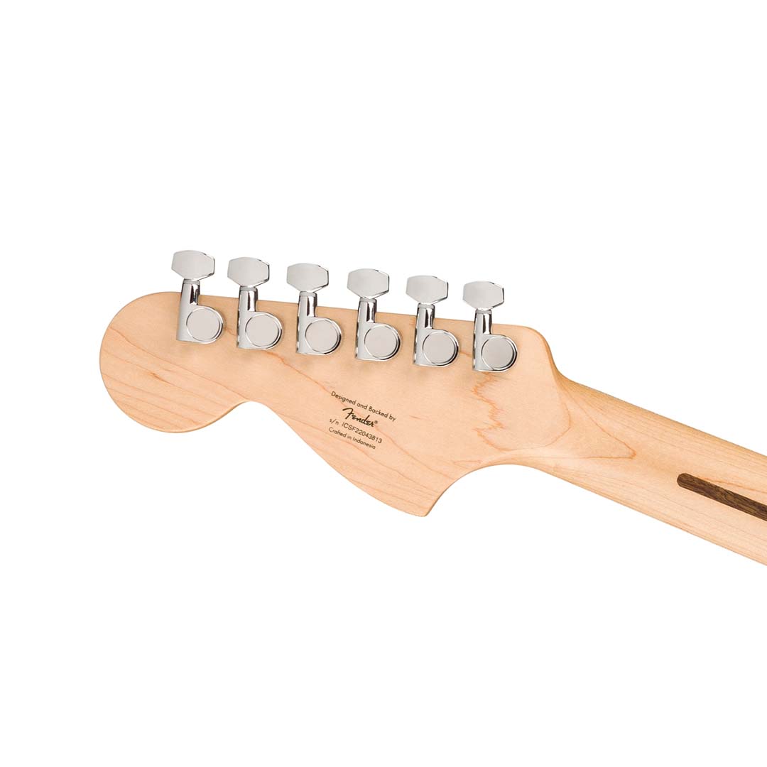 Squier Sonic® Mustang®, Maple Fingerboard, White Pickguard, 2-Color Sunburst - Image 7