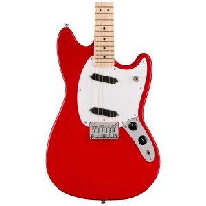 Squier Sonic® Mustang®, Maple Fingerboard, White Pickguard, Torino Red