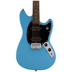 Squier Sonic® Mustang® HH, Laurel Fingerboard, Black Pickguard, California Blue