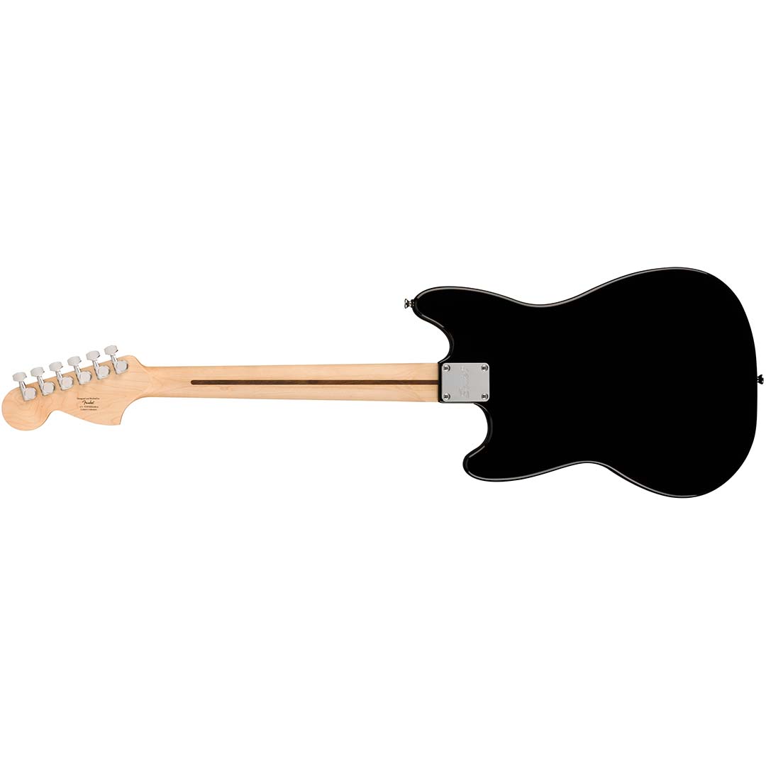 FSR Squier Sonic® Mustang® HH, Maple Fingerboard, Black Pickguard, Black - Image 3