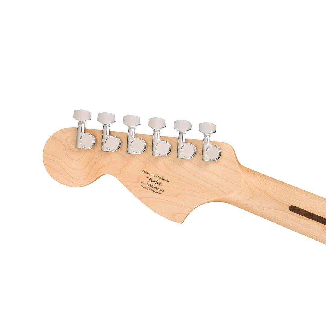 FSR Squier Sonic® Mustang® HH, Maple Fingerboard, Black Pickguard, Black - Image 7