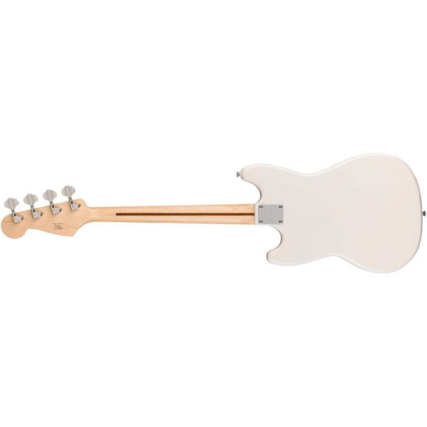 Squier Sonic® Bronco™ Bass, Maple Fingerboard, White Pickguard, Arctic White - Image 3