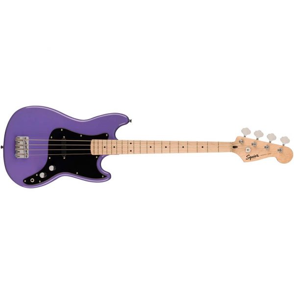 FSR Squier Sonic® Bronco® Bass, Maple Fingerboard, Black Pickguard, Ultraviolet - Image 2