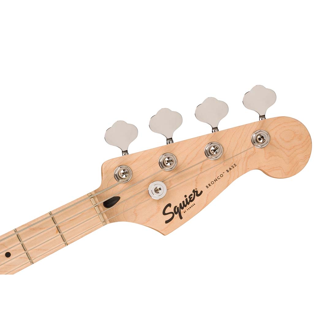 FSR Squier Sonic® Bronco® Bass, Maple Fingerboard, Black Pickguard, Ultraviolet - Image 7