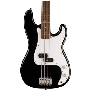 Squier Sonic® Precision Bass®, Laurel Fingerboard, White Pickguard, Black
