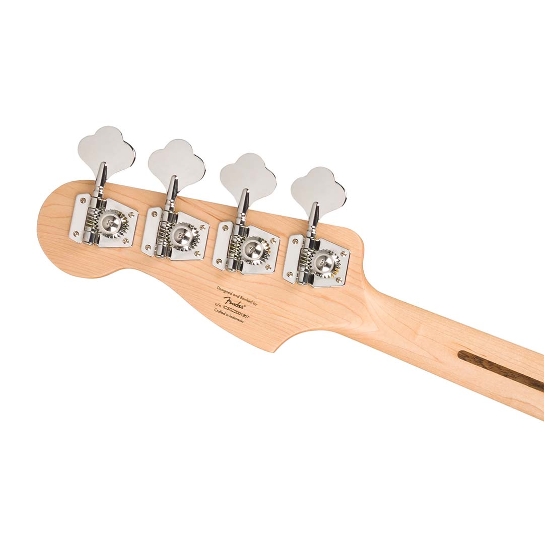 Squier Sonic® Precision Bass®, Laurel Fingerboard, White Pickguard, Black - Image 7