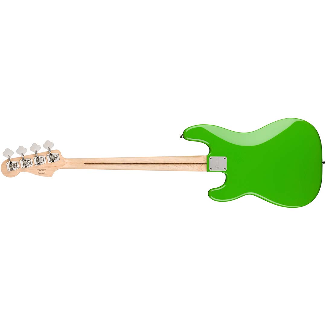FSR Squier Sonic® Precision Bass®, Laurel Fingerboard, Black Pickguard, Lime Green - Image 3