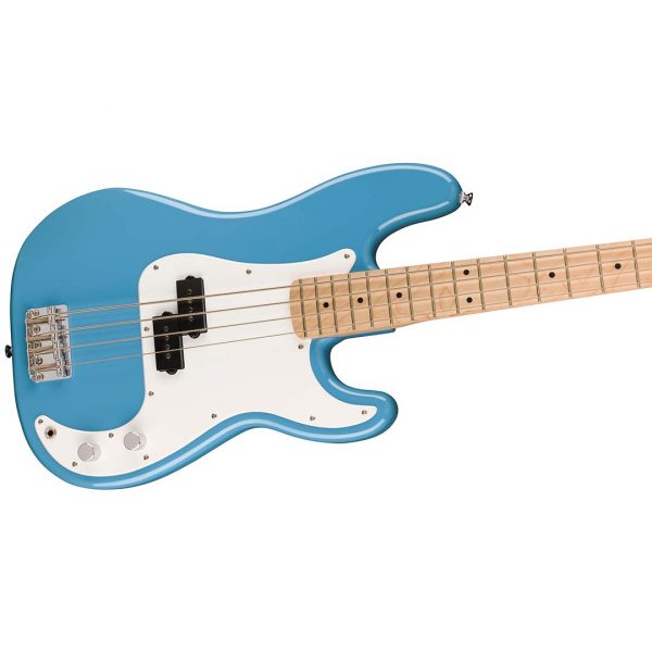 Squier Sonic® Precision Bass®, Maple Fingerboard, White Pickguard, California Blue - Image 5