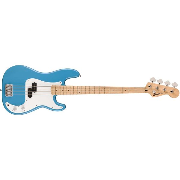 Squier Sonic® Precision Bass®, Maple Fingerboard, White Pickguard, California Blue - Image 2