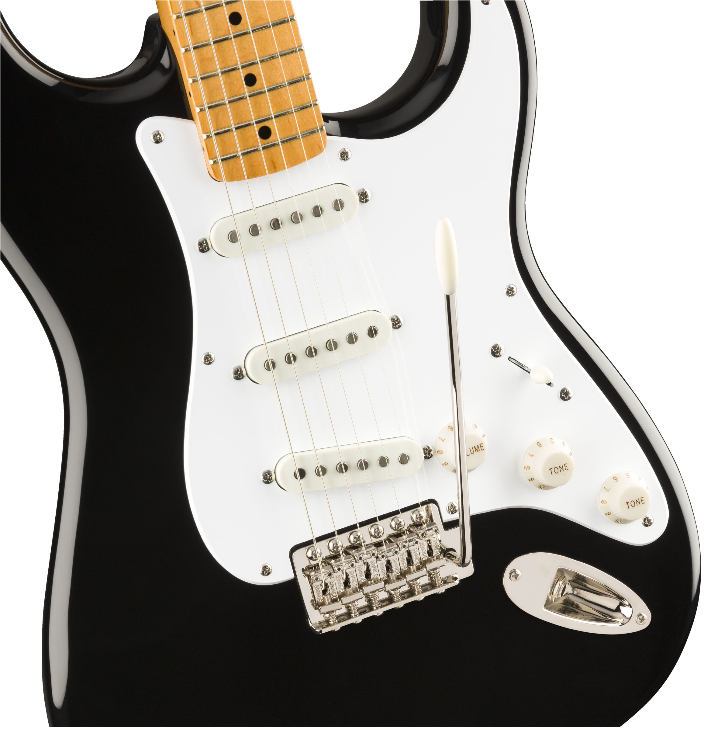 Classic Vibe '50s Stratocaster®, Maple Fingerboard, Black - Image 4