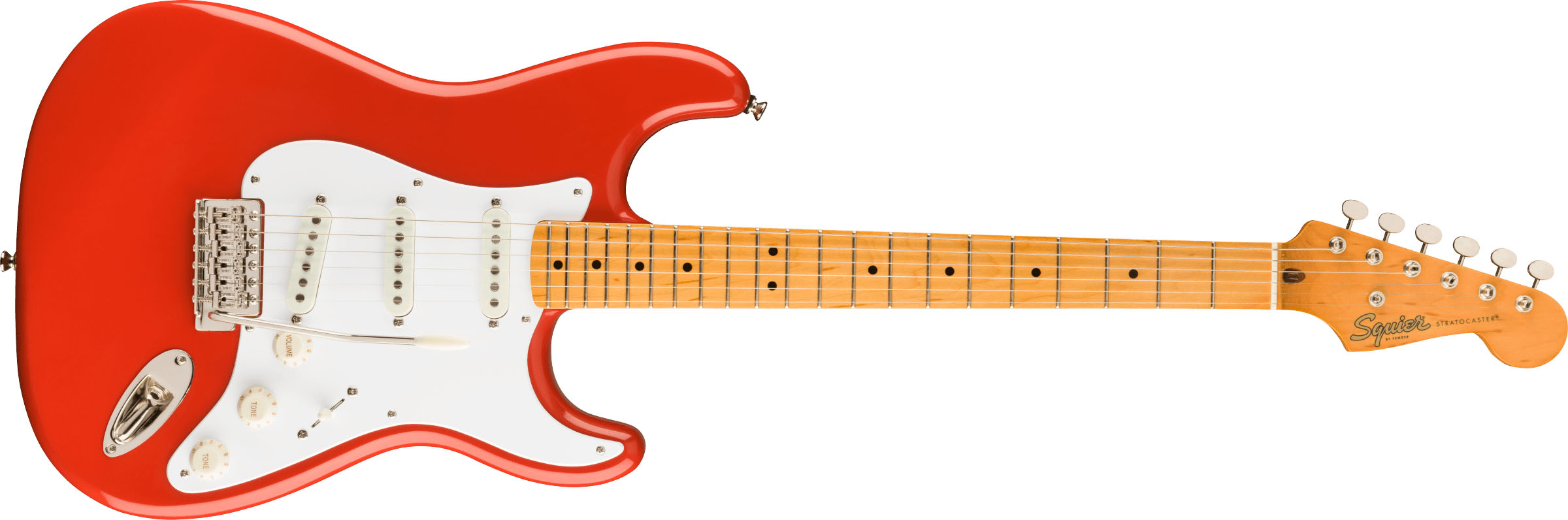 Classic Vibe '50s Stratocaster®, Maple Fingerboard, Fiesta Red - Image 2