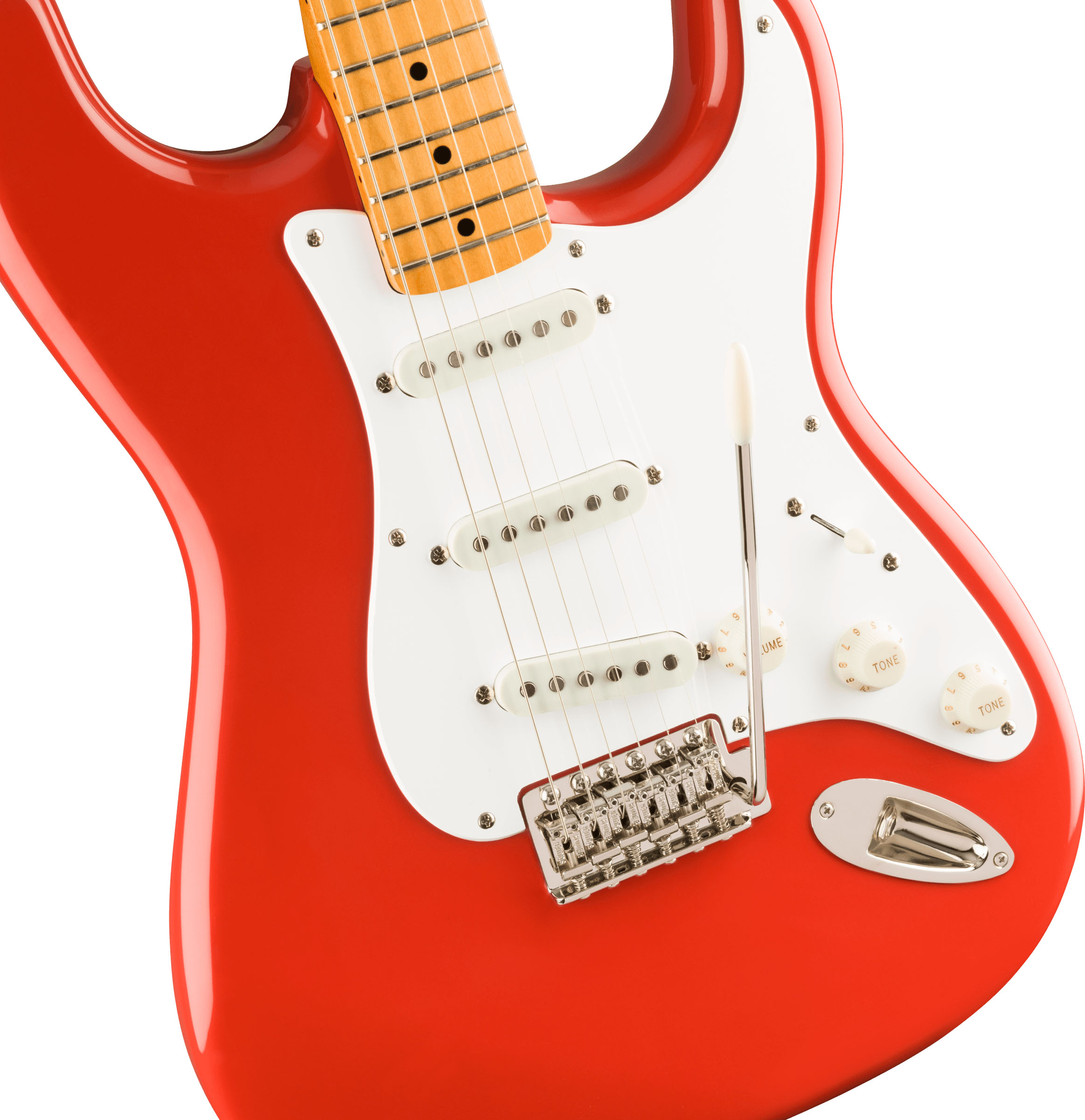 Classic Vibe '50s Stratocaster®, Maple Fingerboard, Fiesta Red - Image 4