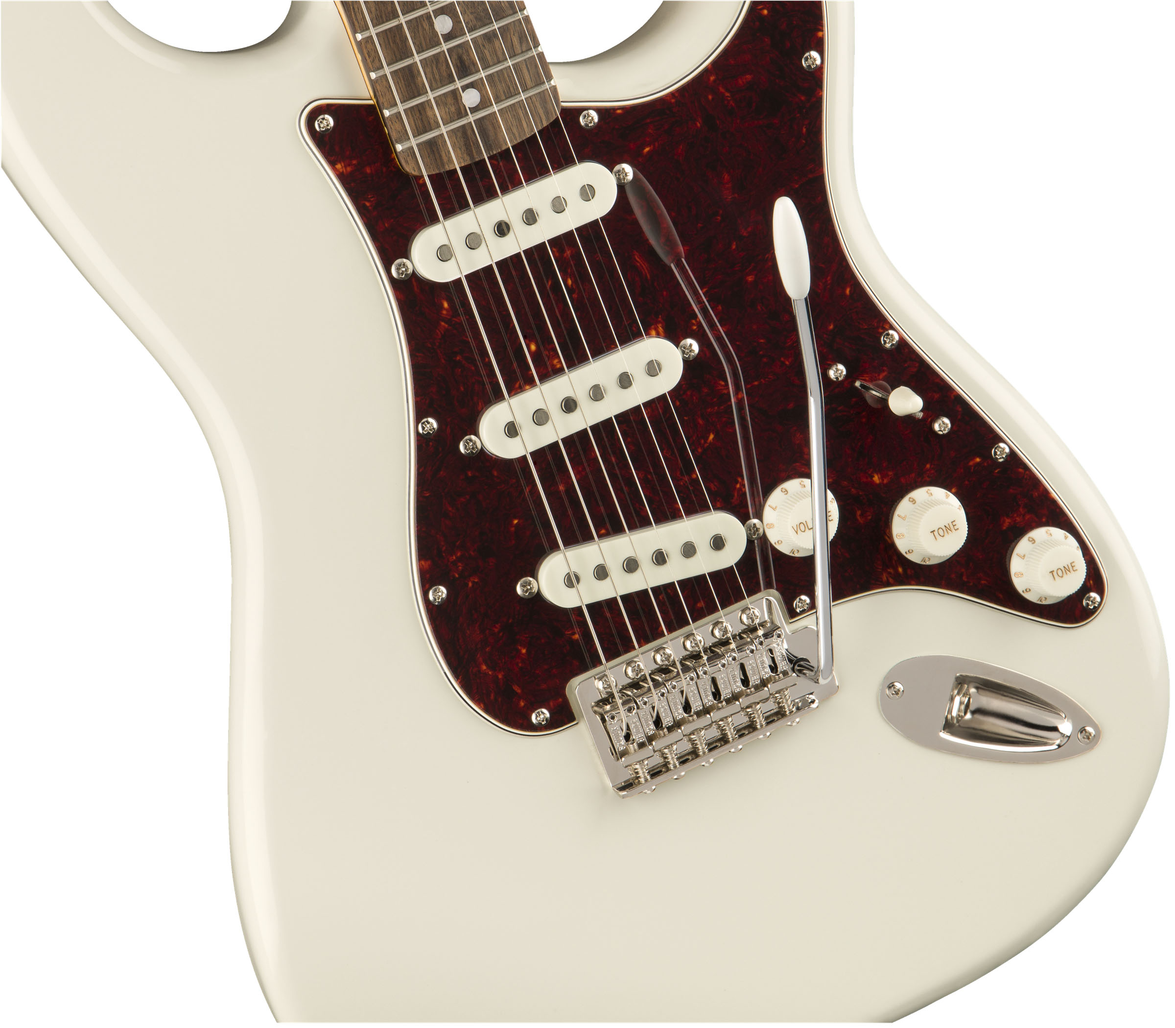 Classic Vibe '70s Stratocaster®, Laurel Fingerboard, Olympic White - Image 4