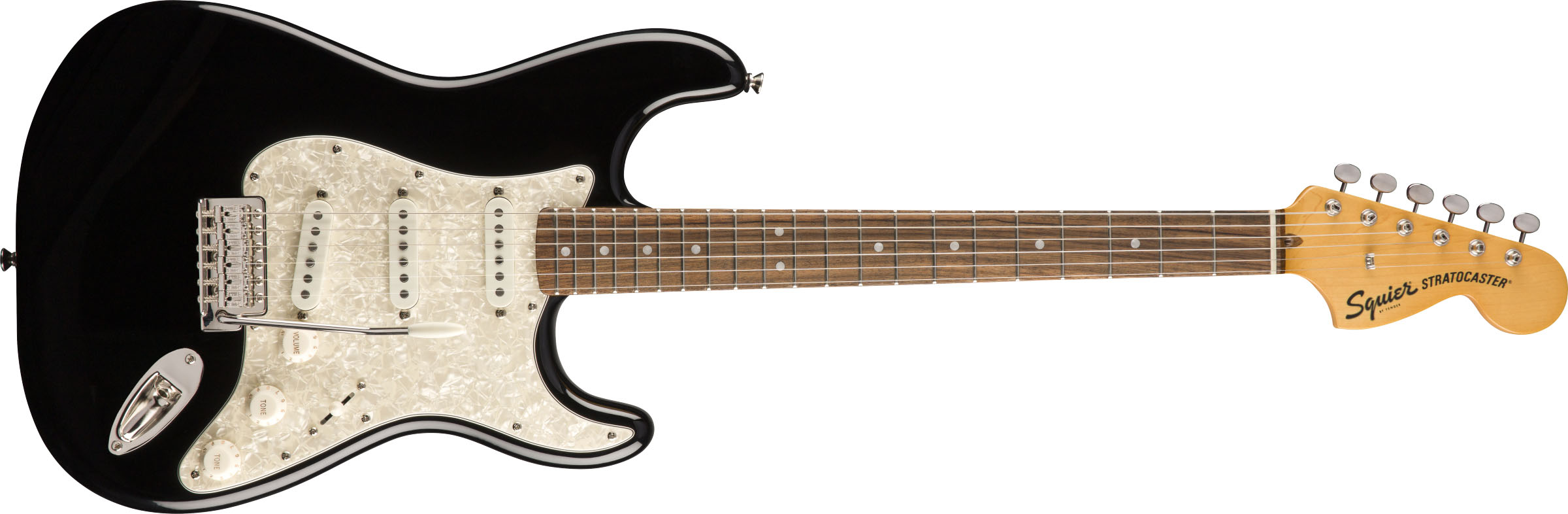 Classic Vibe '70s Stratocaster®, Laurel Fingerboard, Black - Image 2