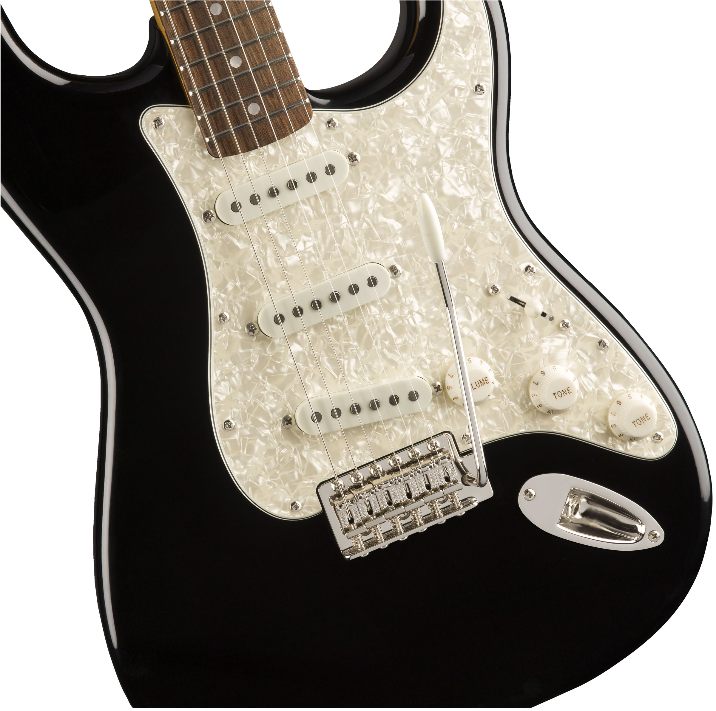 Classic Vibe '70s Stratocaster®, Laurel Fingerboard, Black - Image 4