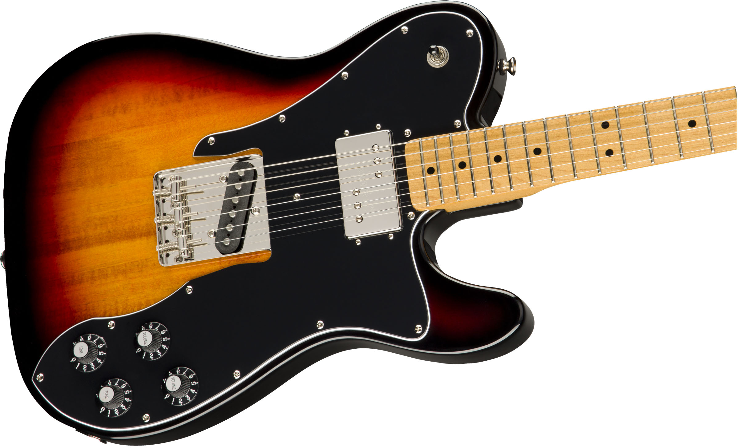 Classic Vibe '70s Telecaster® Custom, Maple Fingerboard, 3-Color Sunburst - Image 5