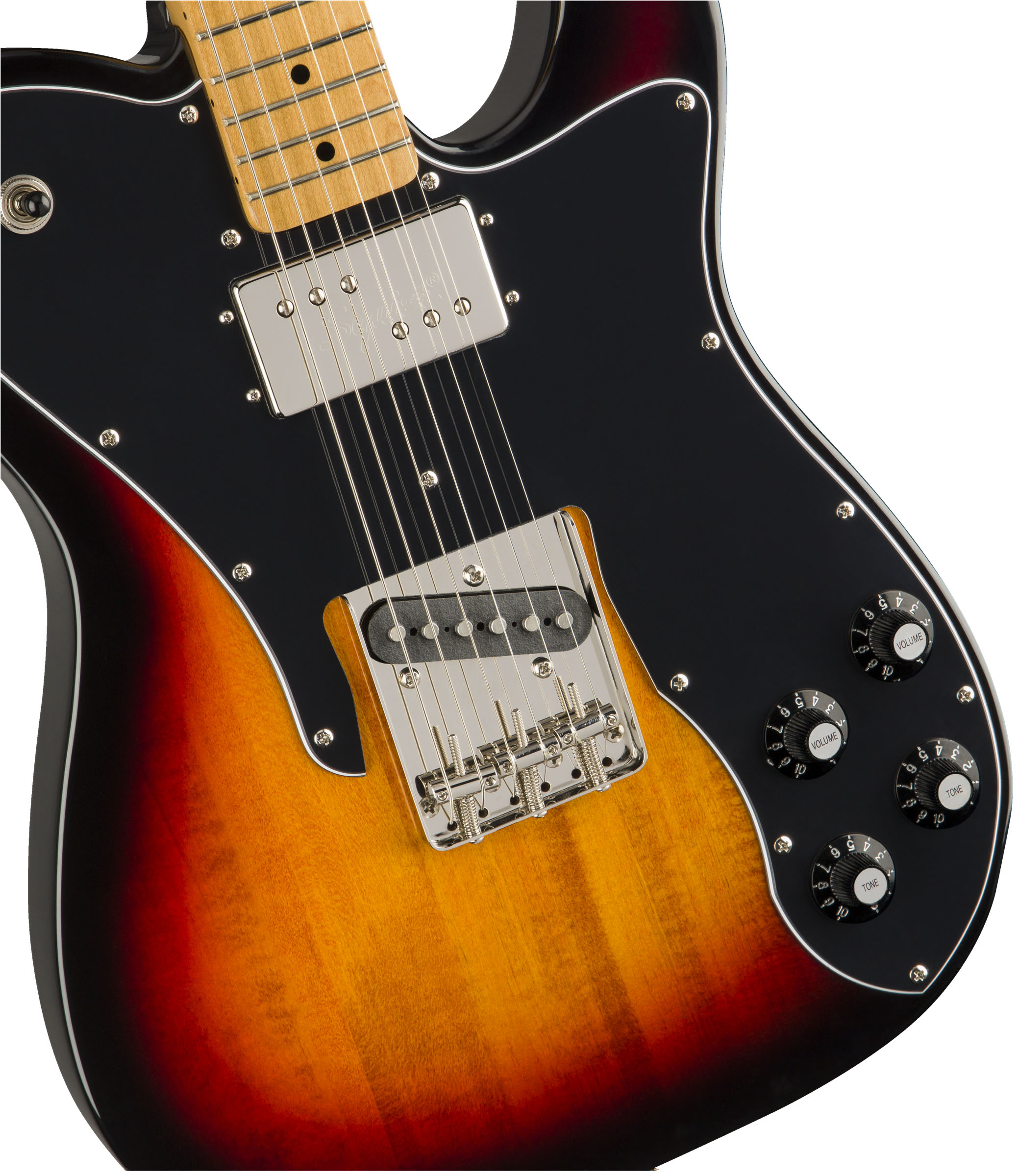 Classic Vibe '70s Telecaster® Custom, Maple Fingerboard, 3-Color Sunburst - Image 4