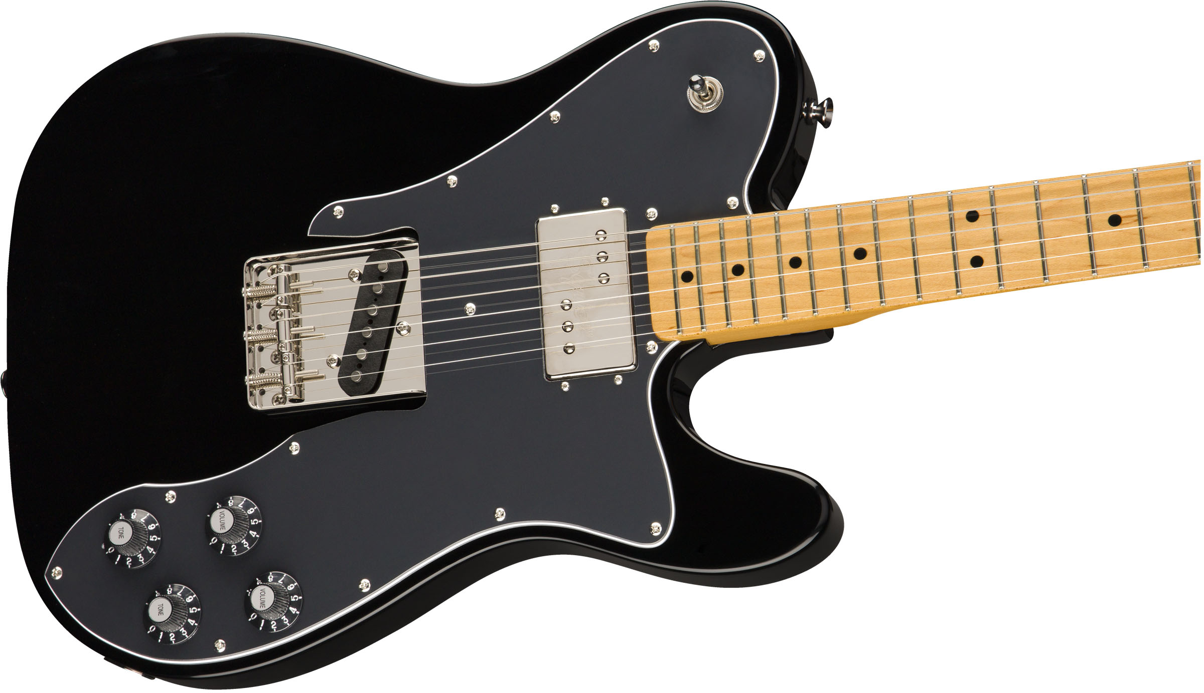 Classic Vibe '70s Telecaster® Custom, Maple Fingerboard, Black - Image 5