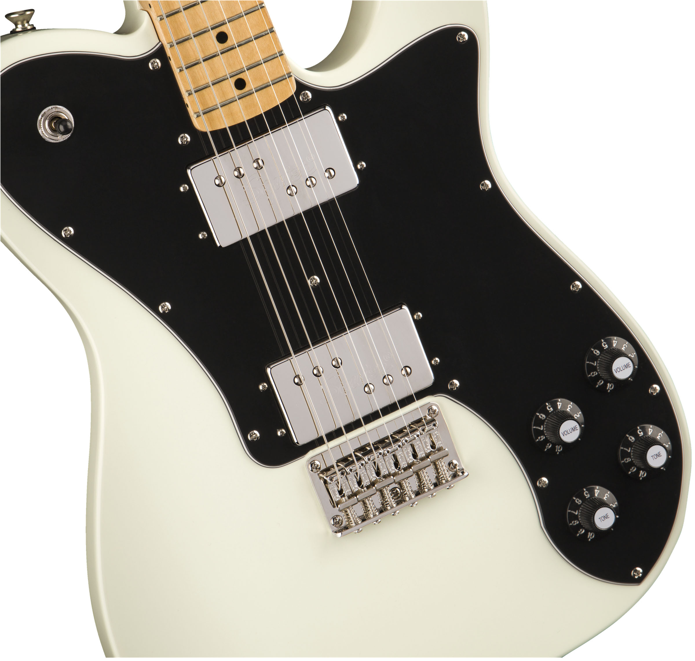 Classic Vibe '70s Telecaster® Deluxe, Maple Fingerboard, Olympic White - Image 4