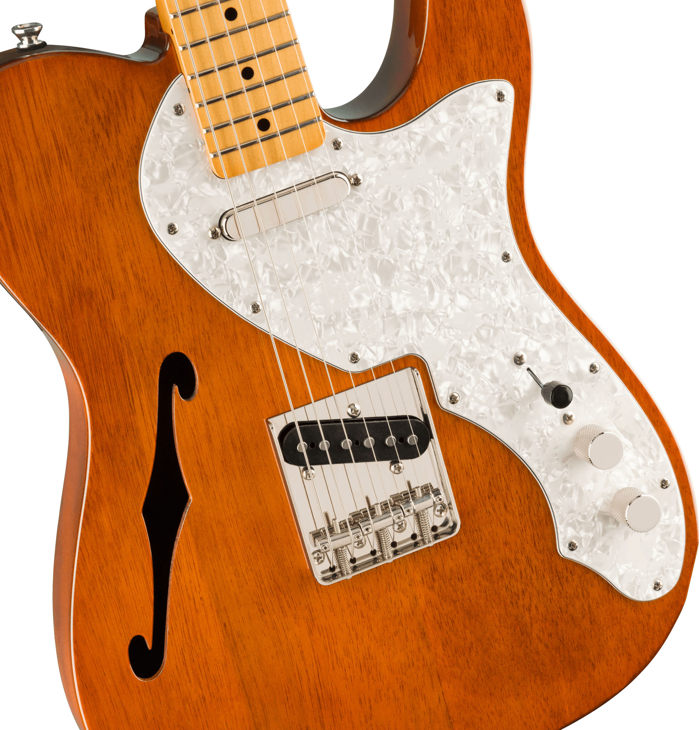 Classic Vibe '60s Telecaster® Thinline, Maple Fingerboard, Natural - Image 4