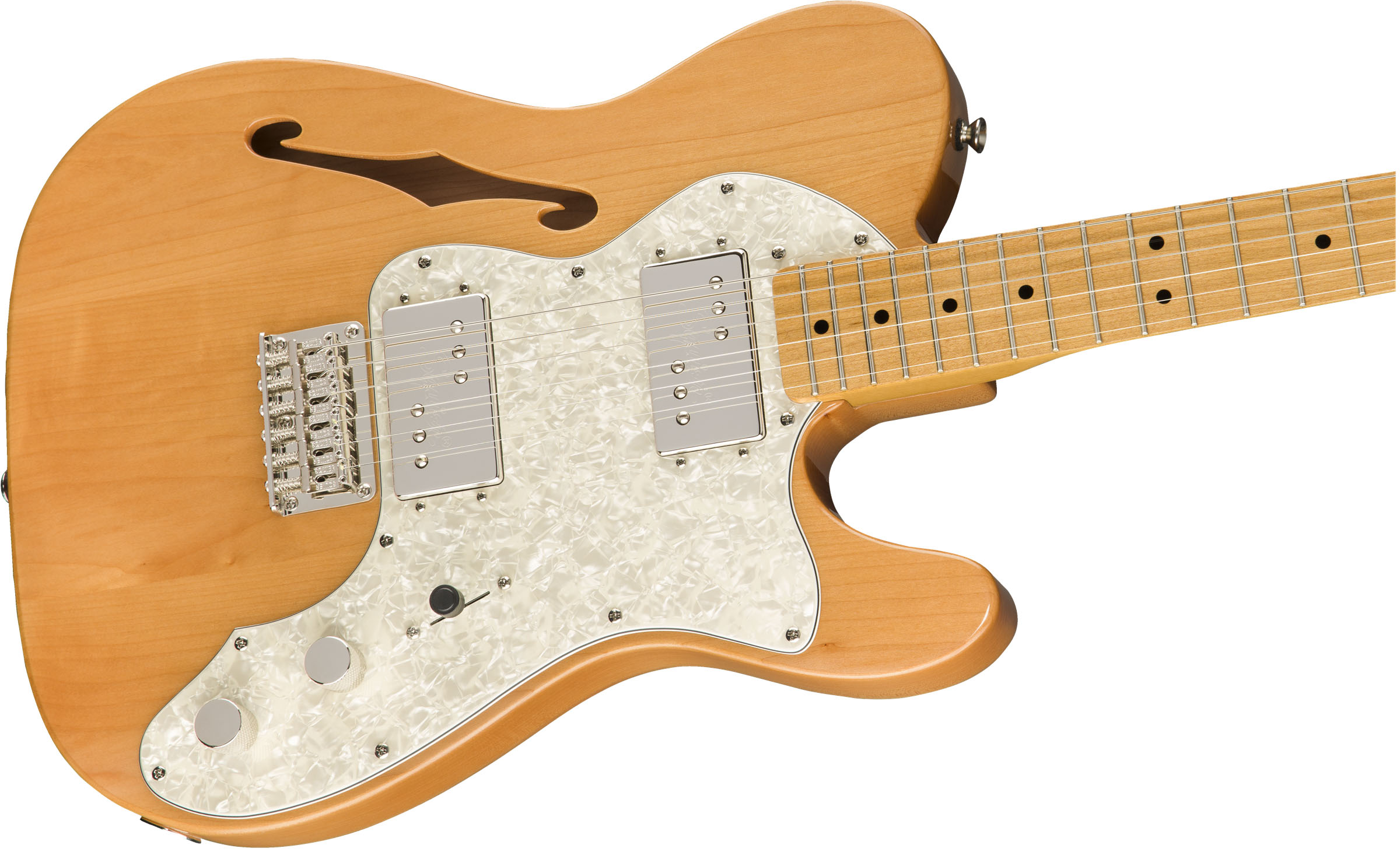 Classic Vibe '70s Telecaster® Thinline, Maple Fingerboard, Natural - Image 5