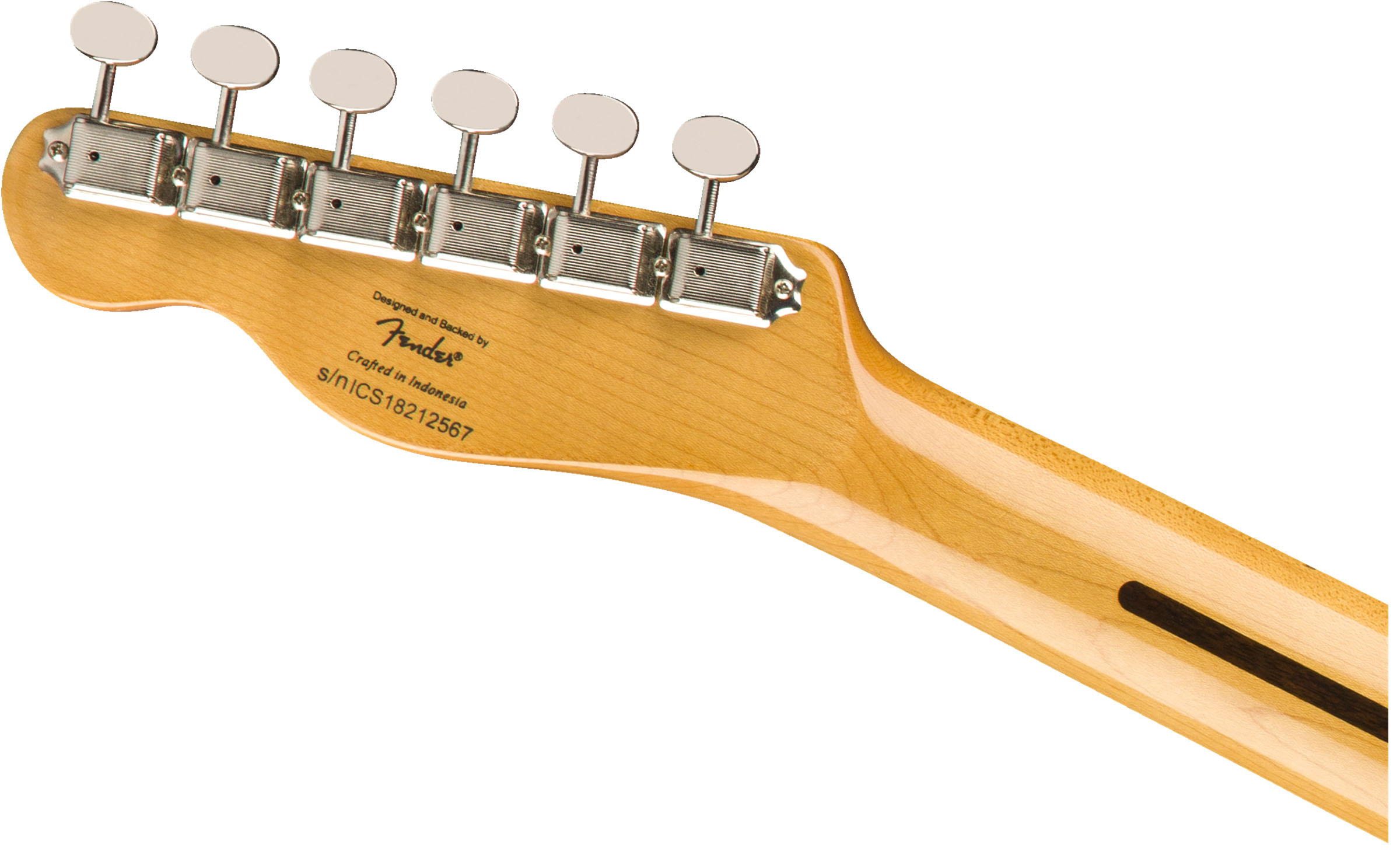 Classic Vibe '70s Telecaster® Thinline, Maple Fingerboard, Natural - Image 7
