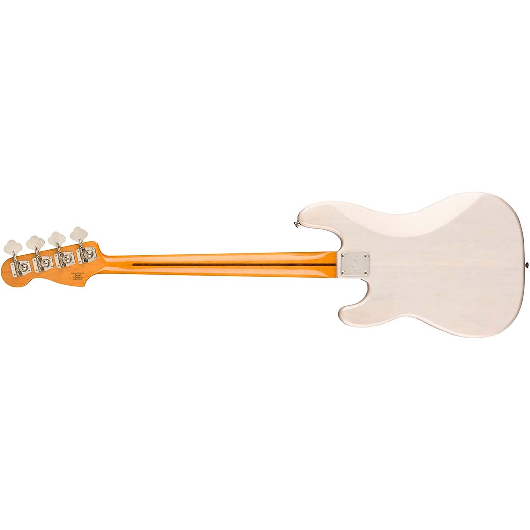 FSR Classic Vibe Late '50s Precision Bass®, Maple Fingerboard, Gold Anodized Pickguard, White Blonde - Image 3