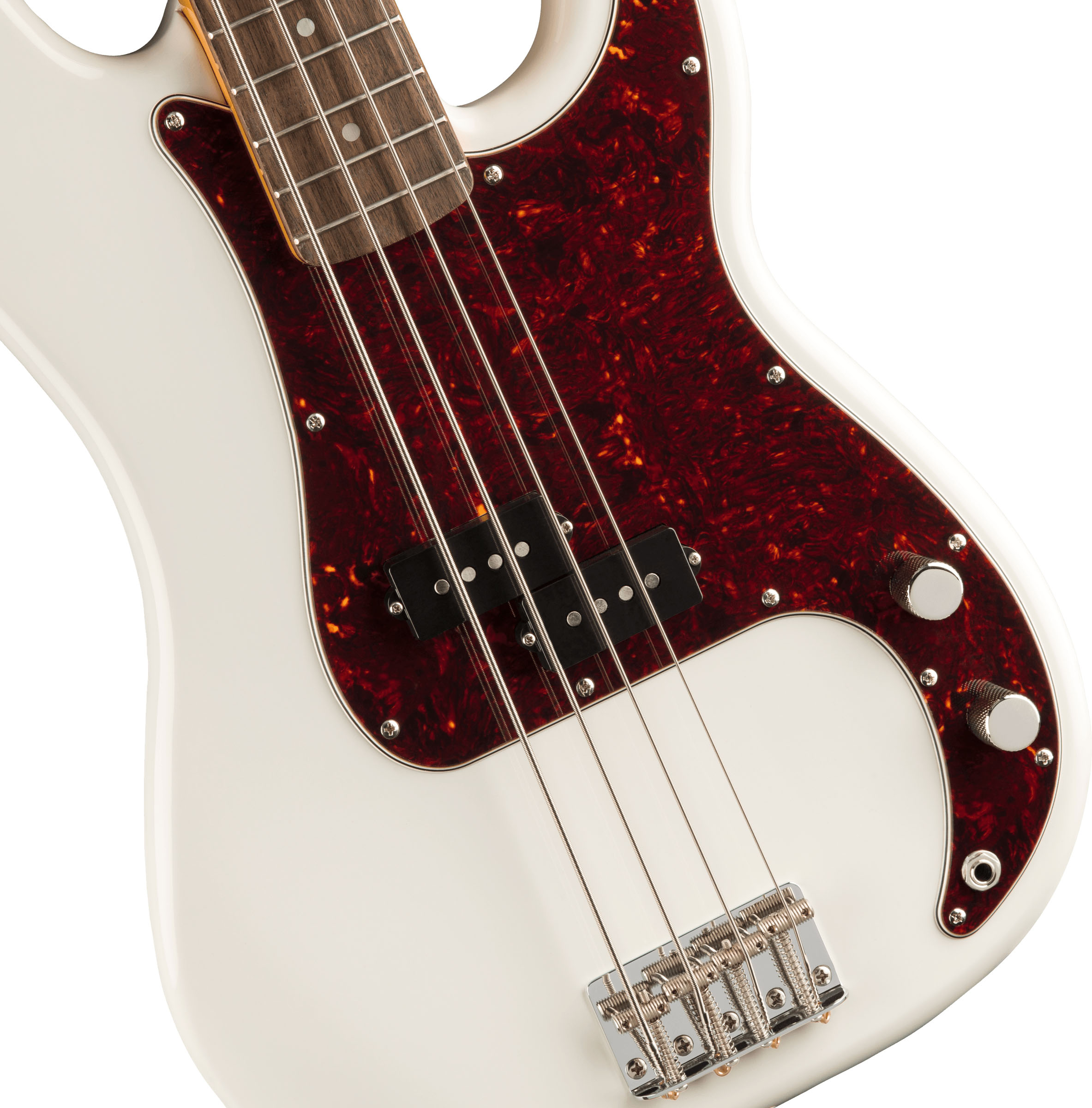 Classic Vibe '60s Precision Bass®, Laurel Fingerboard, Olympic White - Image 4