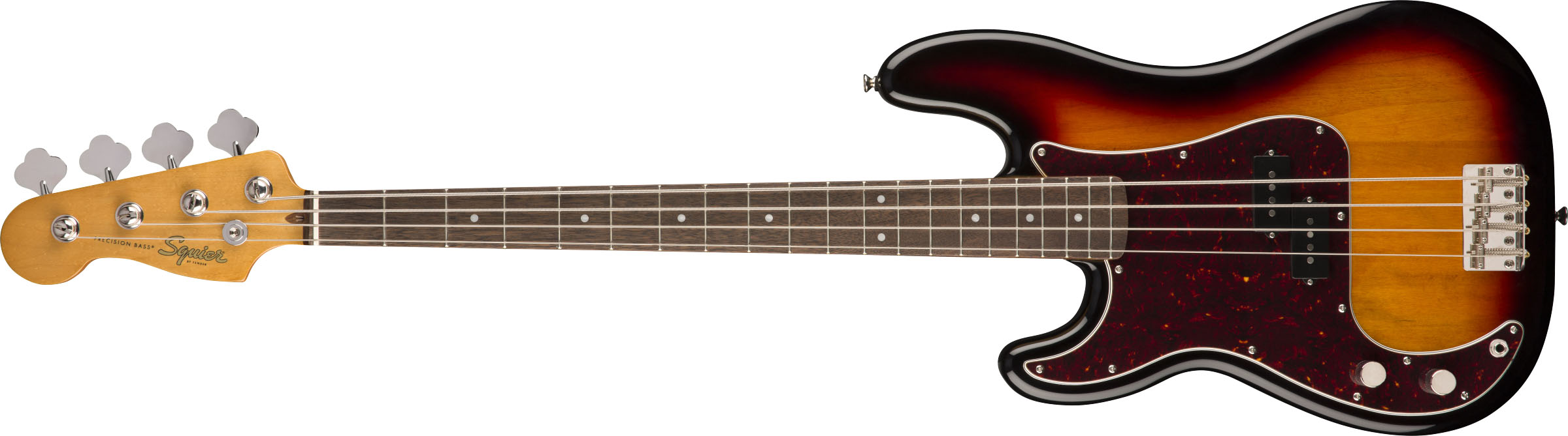 Classic Vibe '60s Precision Bass® Left-Handed, Laurel Fingerboard, 3-Color Sunburst - Image 2