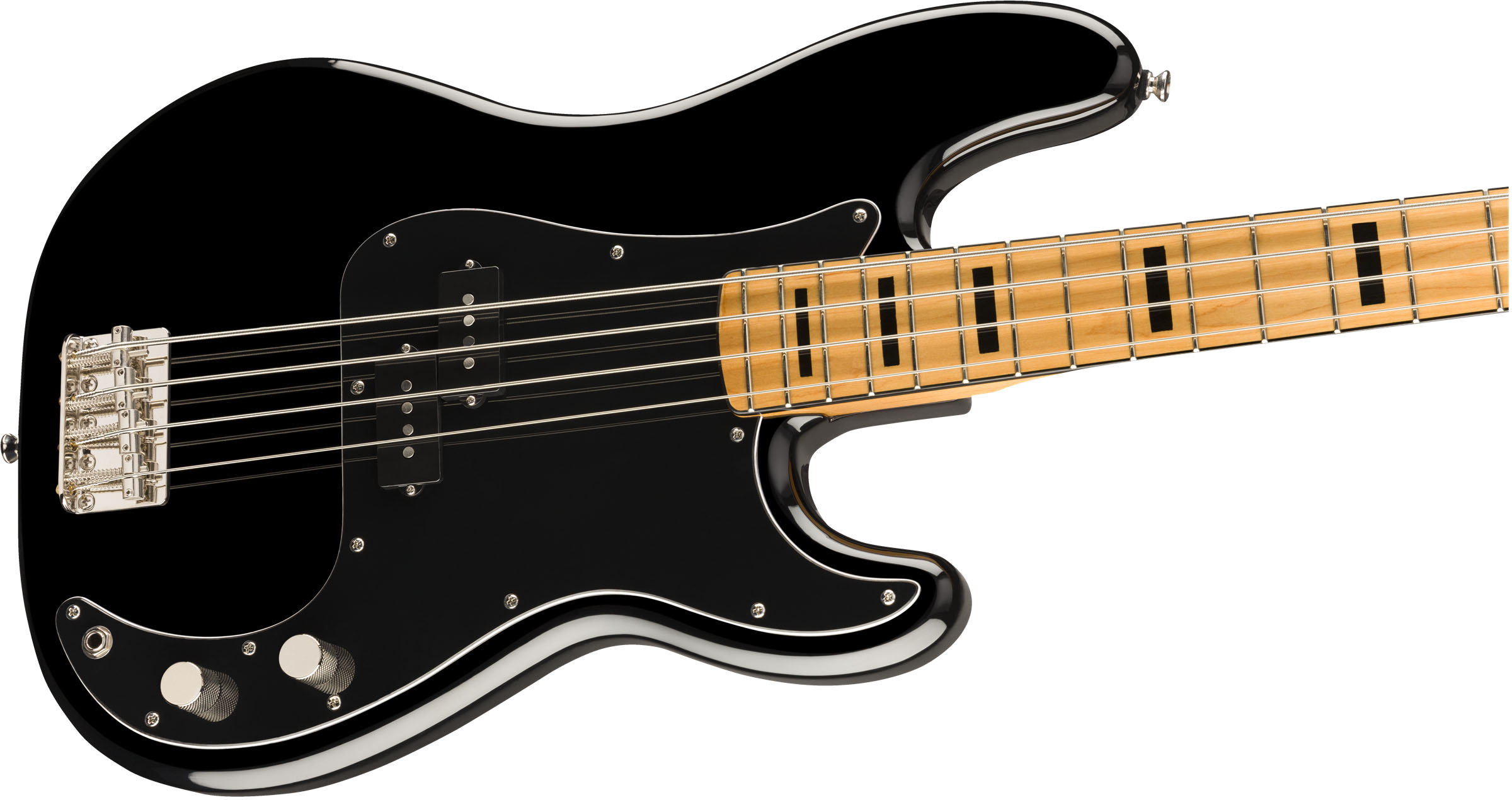 Classic Vibe '70s Precision Bass®, Maple Fingerboard, Black - Image 5