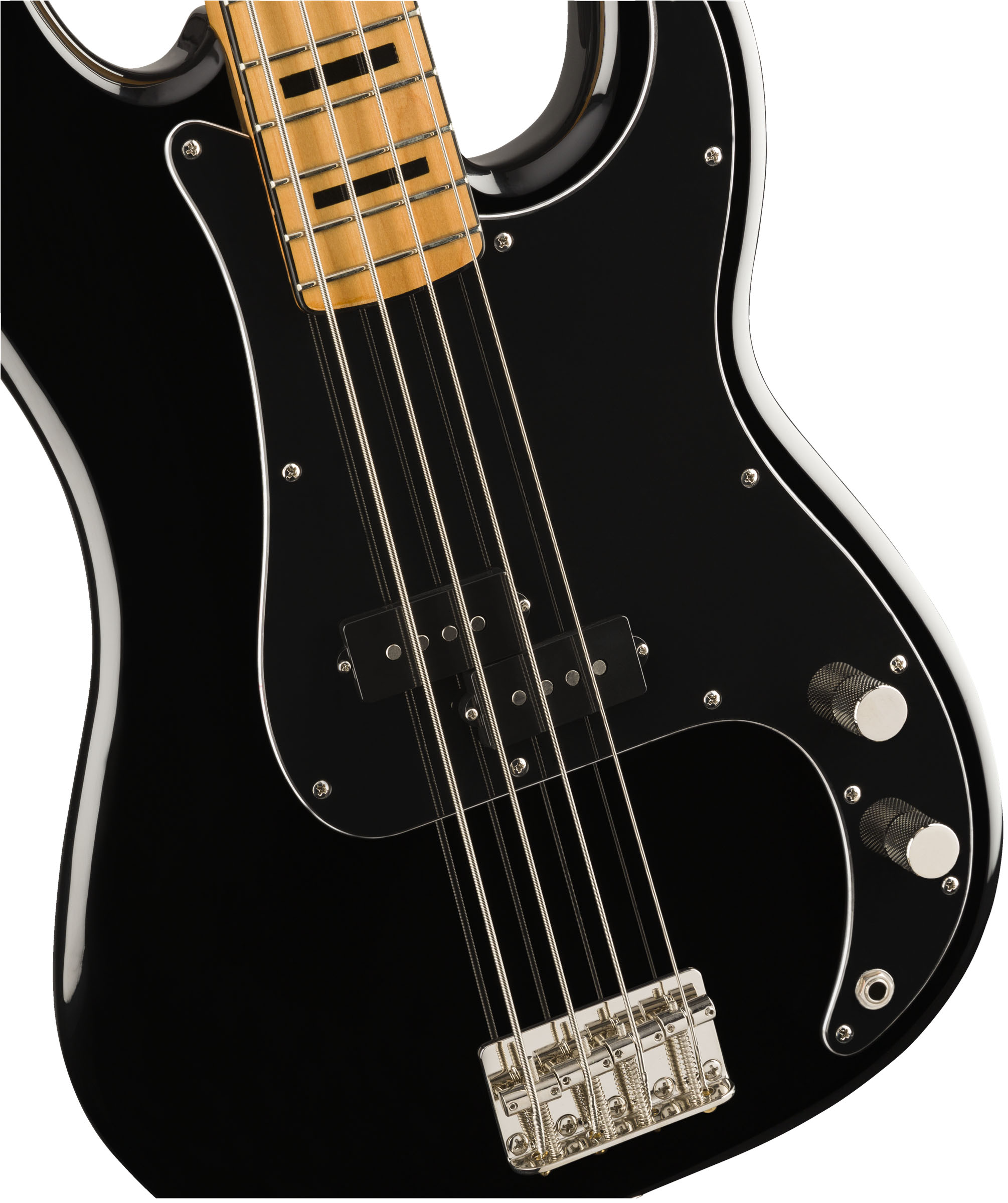 Classic Vibe '70s Precision Bass®, Maple Fingerboard, Black - Image 4