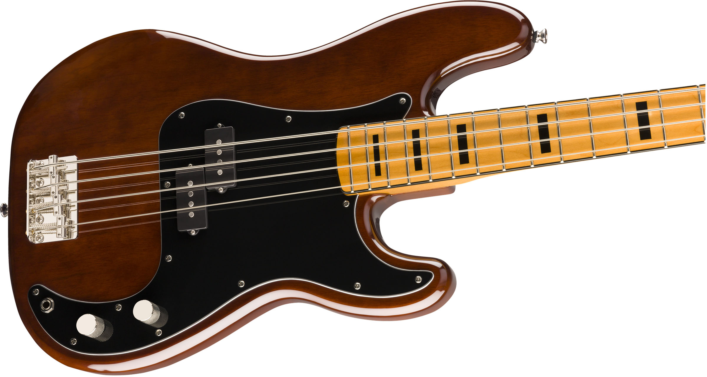 Classic Vibe '70s Precision Bass®, Maple Fingerboard, Walnut - Image 5