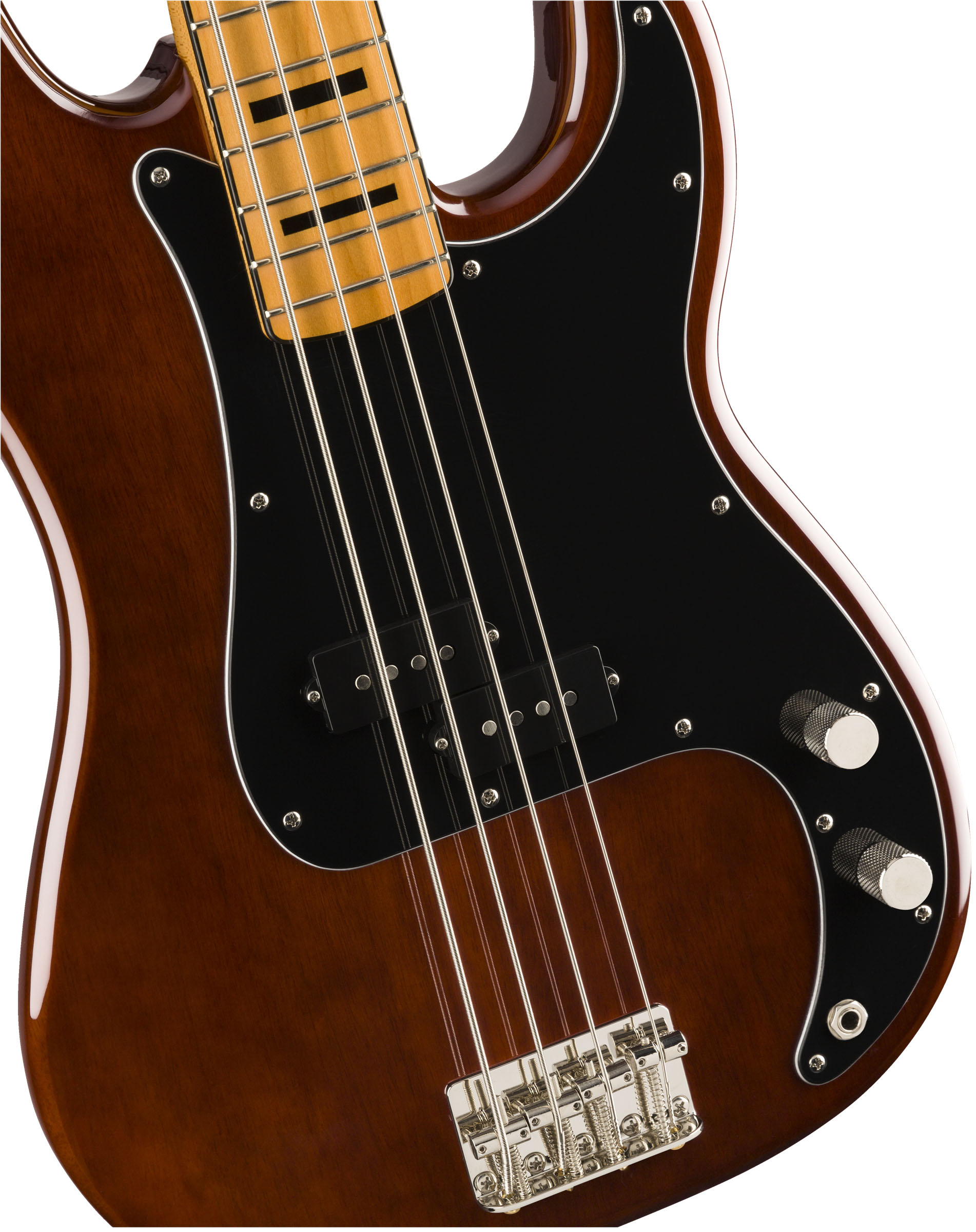 Classic Vibe '70s Precision Bass®, Maple Fingerboard, Walnut - Image 4