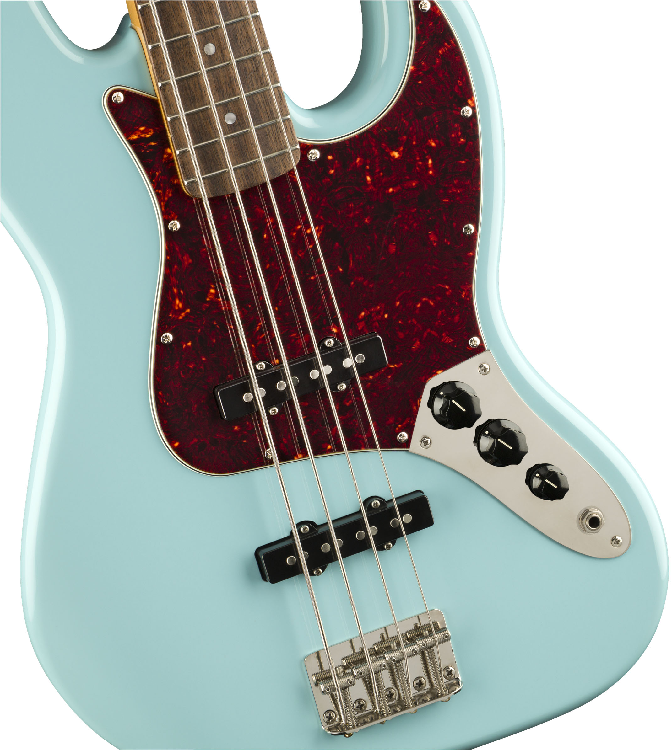 Classic Vibe '60s Jazz Bass®, Laurel Fingerboard, Daphne Blue - Image 4
