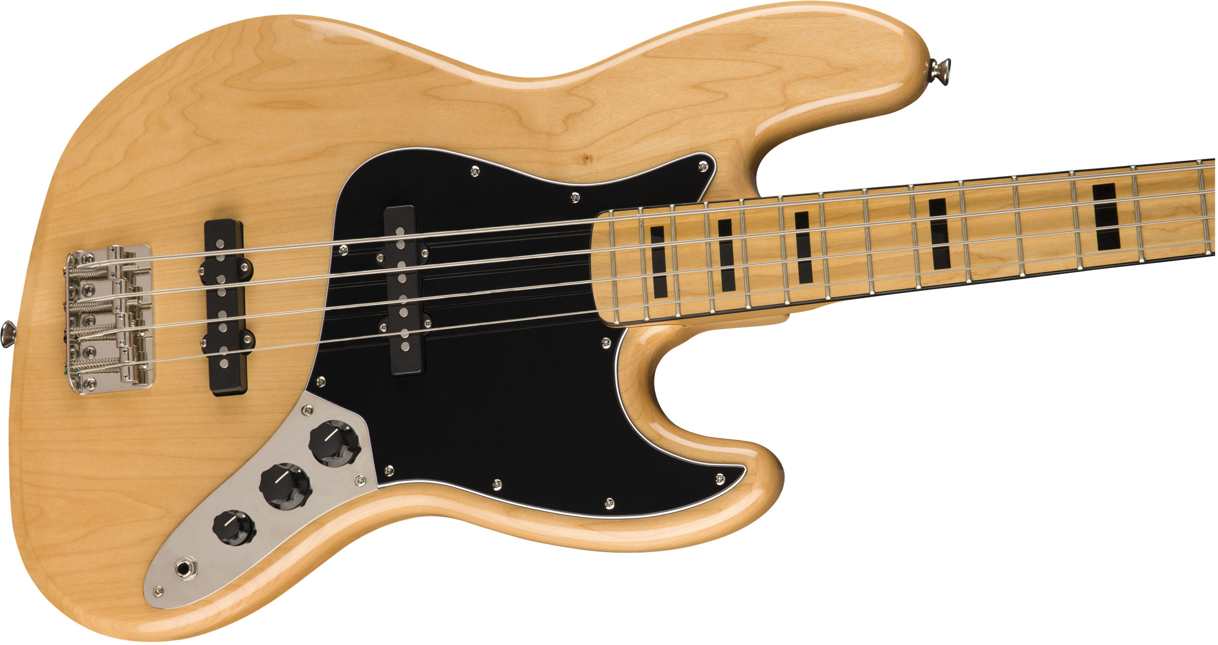 Classic Vibe '70s Jazz Bass®, Maple Fingerboard, Natural - Image 4