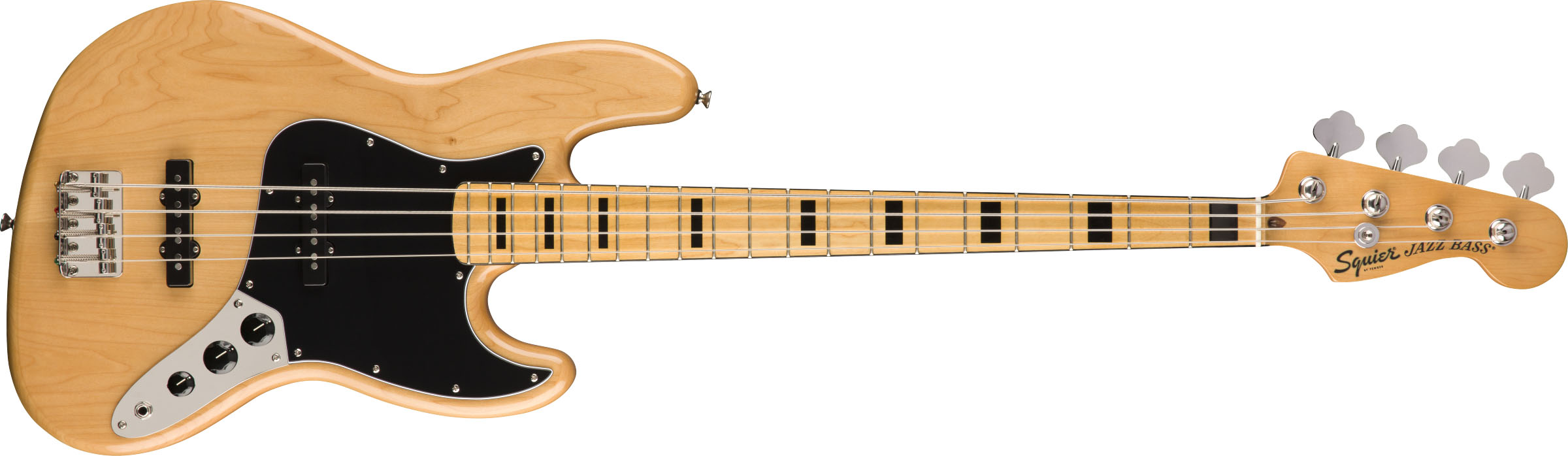 Classic Vibe '70s Jazz Bass®, Maple Fingerboard, Natural - Image 2