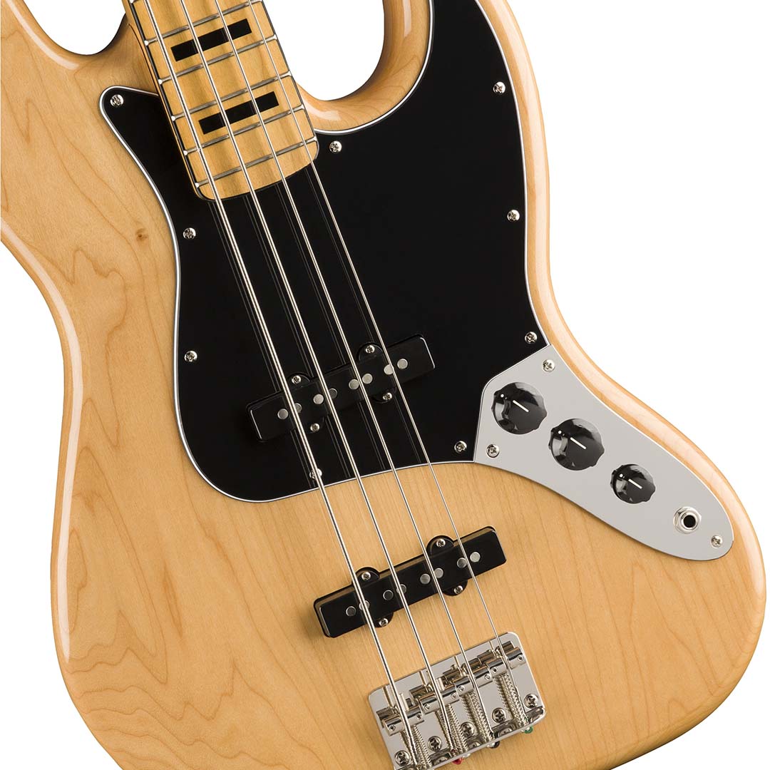 Classic Vibe '70s Jazz Bass®, Maple Fingerboard, Natural - Image 3