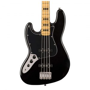 Classic Vibe '70s Jazz Bass® Left-Handed, Maple Fingerboard, Black