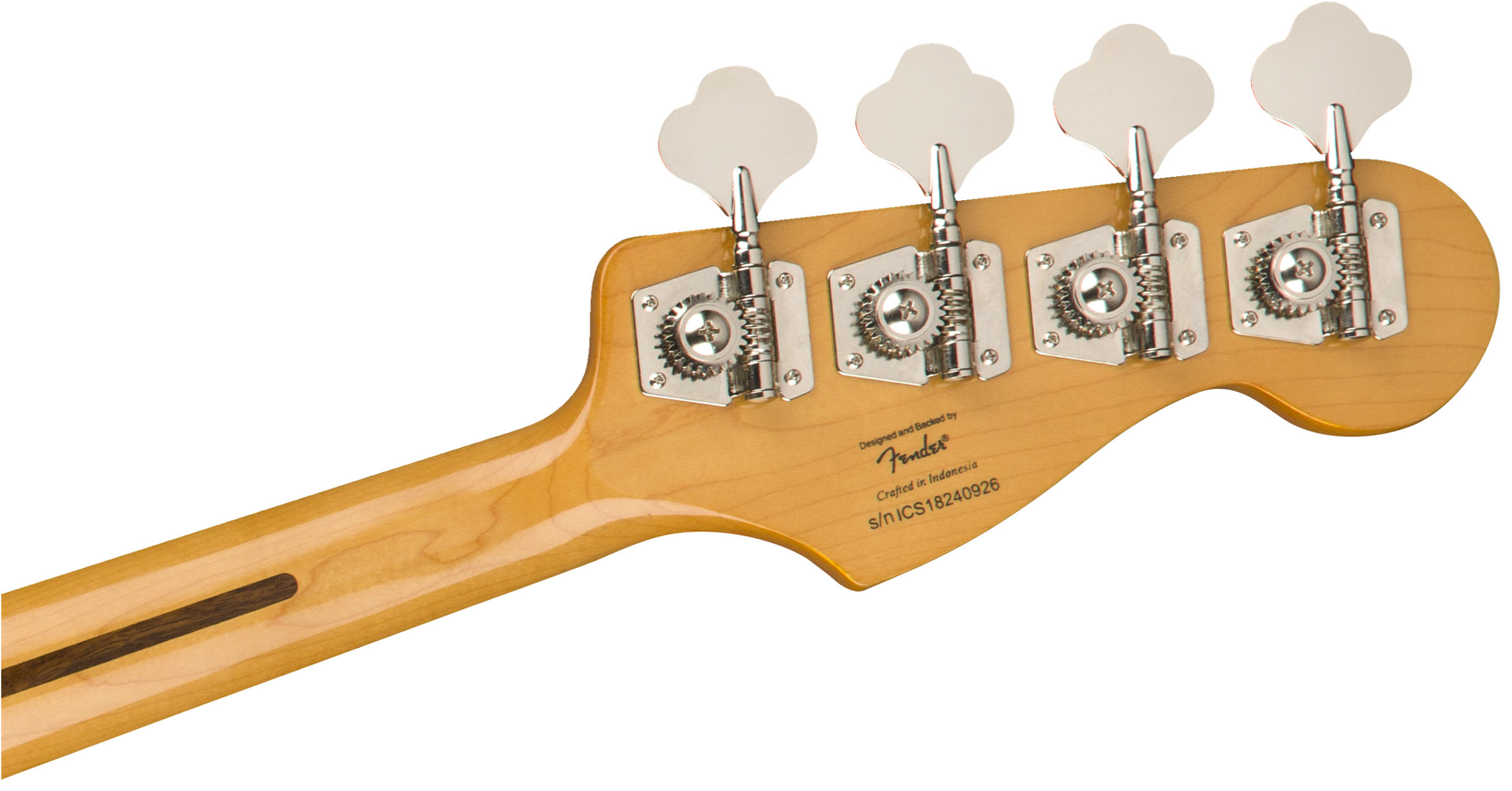 Classic Vibe '70s Jazz Bass® Left-Handed, Maple Fingerboard, Black - Image 7