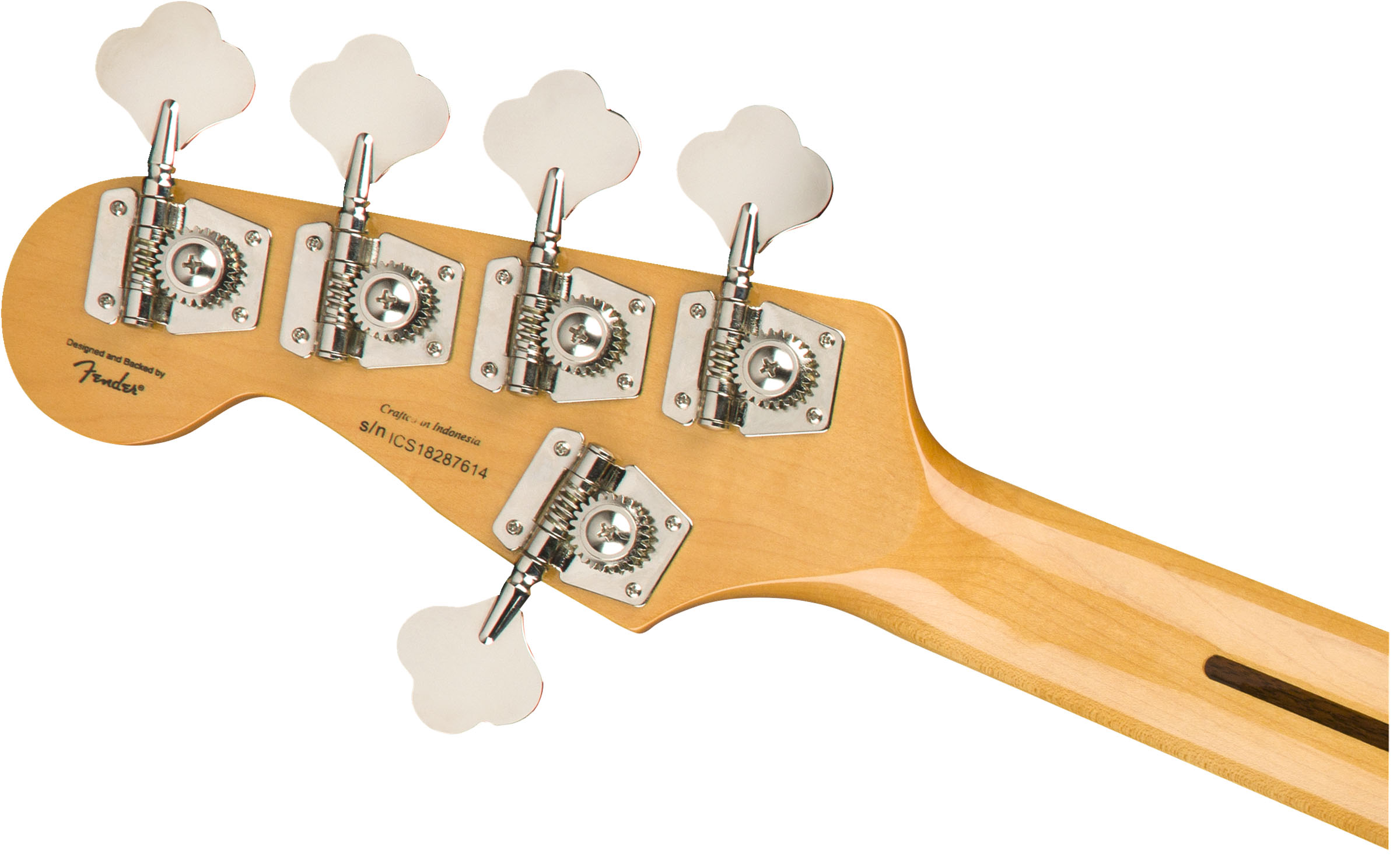 Classic Vibe '70s Jazz Bass® V, Maple Fingerboard, Natural - Image 7