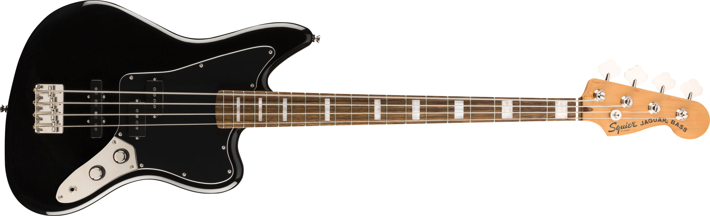 Classic Vibe Jaguar® Bass, Laurel Fingerboard, Black - Image 2