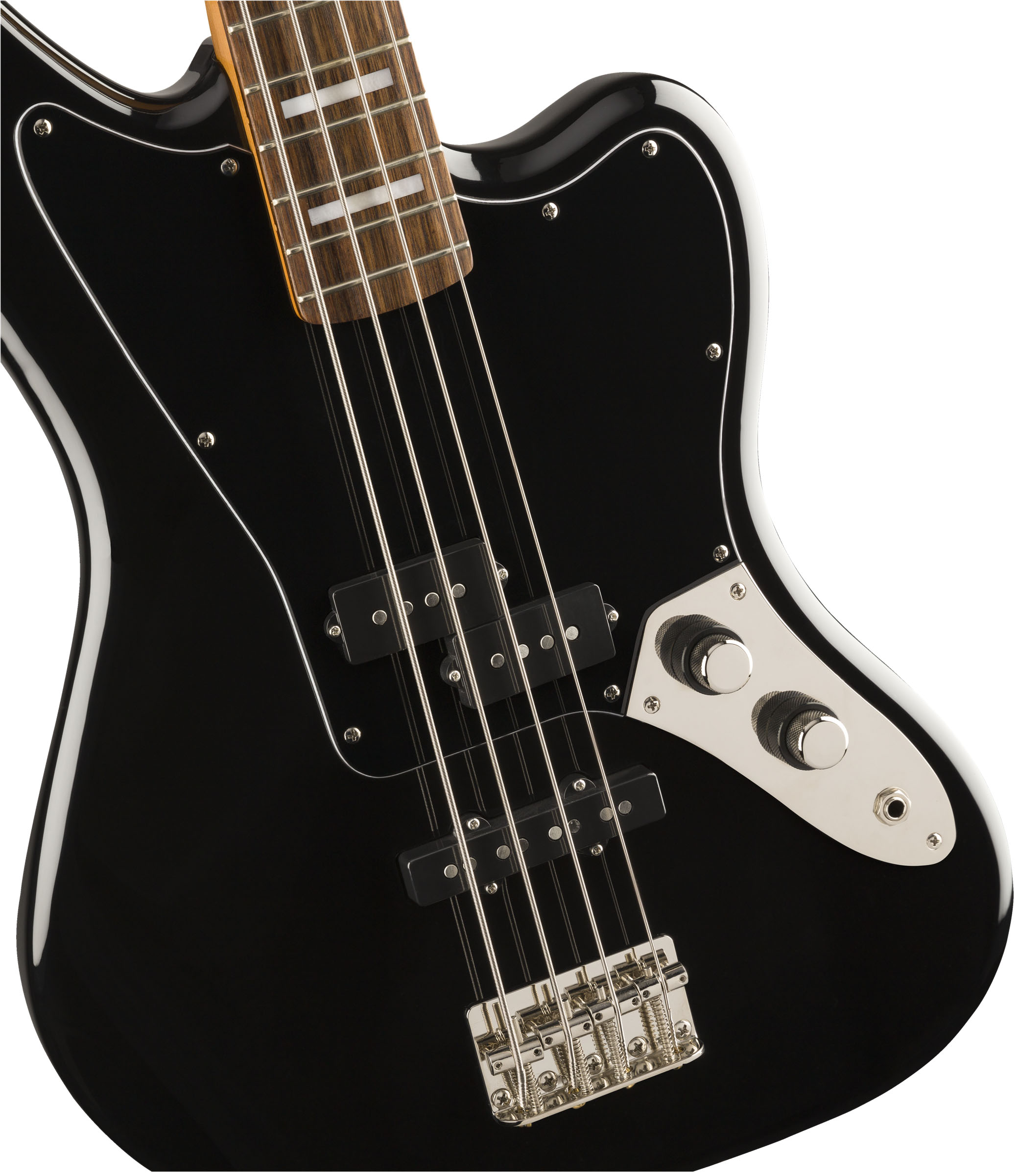 Classic Vibe Jaguar® Bass, Laurel Fingerboard, Black - Image 4