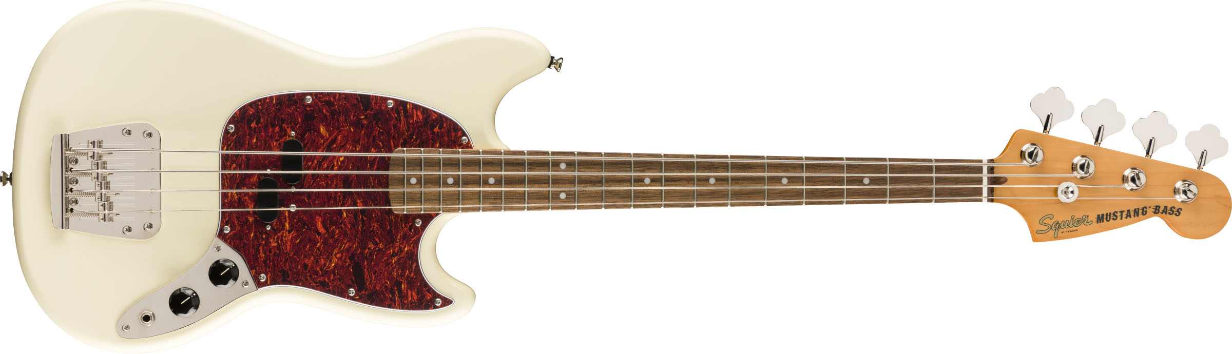 Classic Vibe '60s Mustang® Bass, Laurel Fingerboard, Olympic White - Image 2