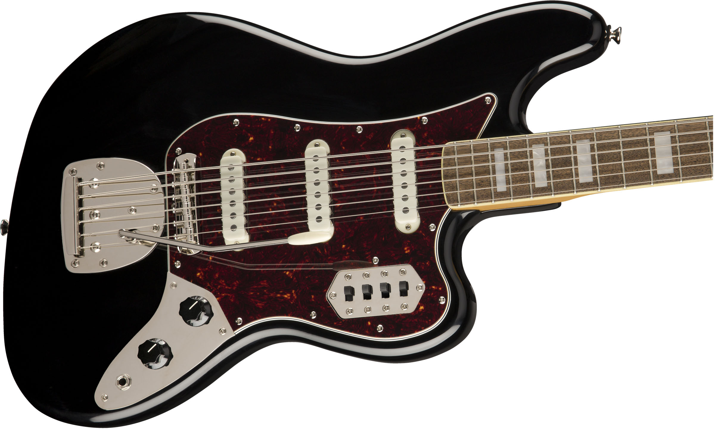 Classic Vibe Bass VI, Laurel Fingerboard, Black - Image 5