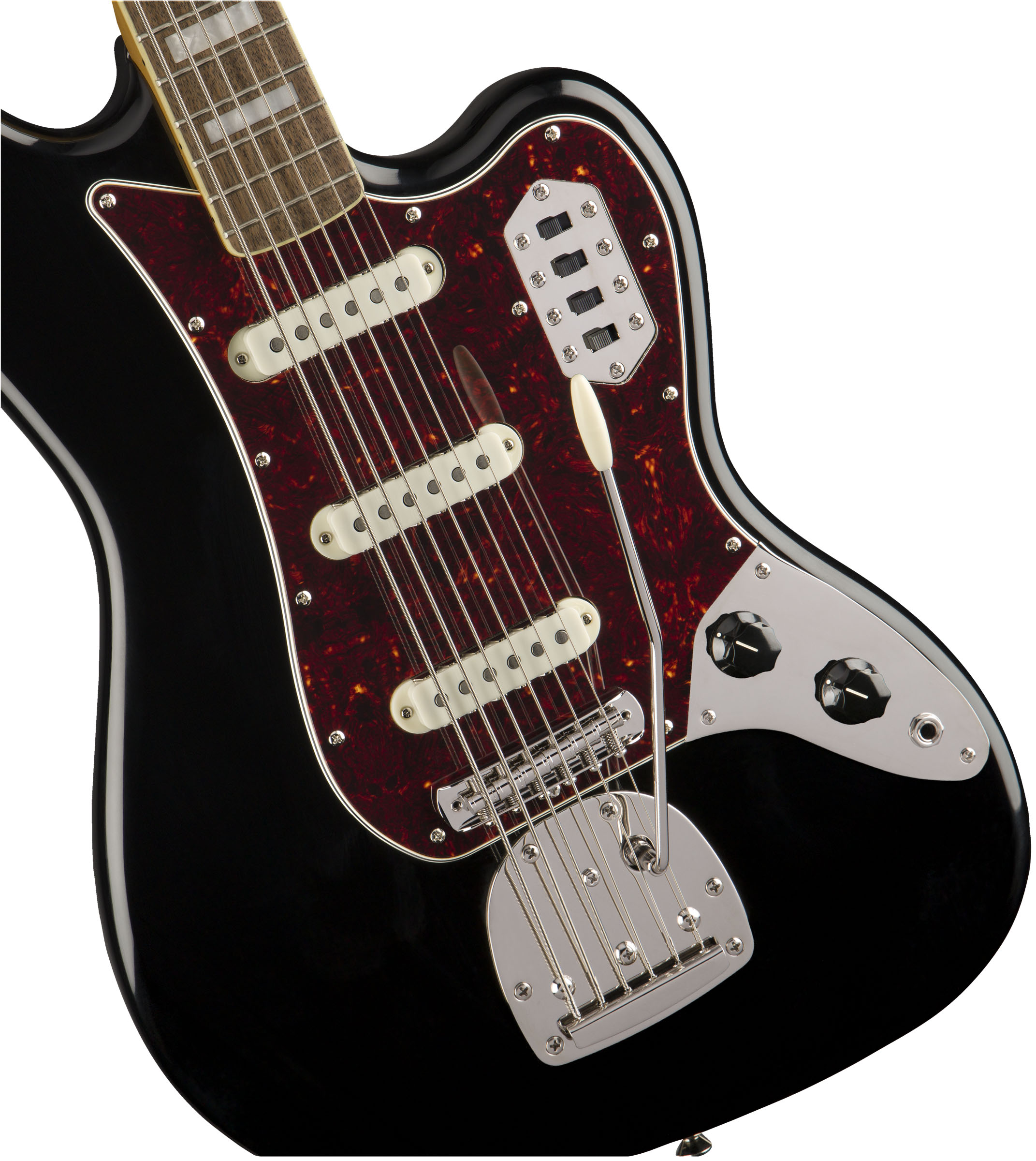 Classic Vibe Bass VI, Laurel Fingerboard, Black - Image 4